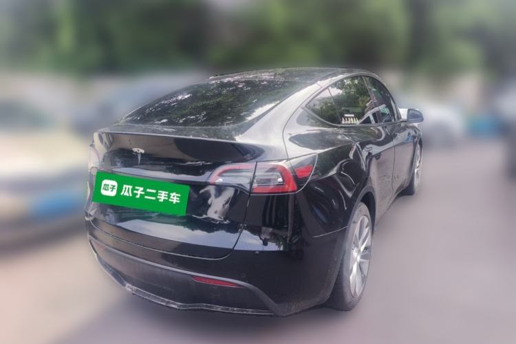 Used Tesla Model Y 2022 Revised Version Rear-Wheel Drive Rear Right 45 Deg