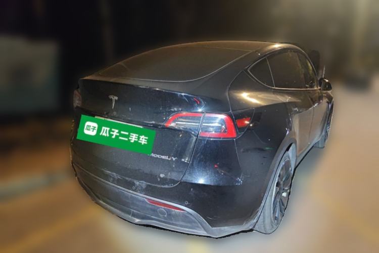 Used Tesla Model Y 2022 Revised Version Rear-Wheel Drive Rear Right 45 Deg