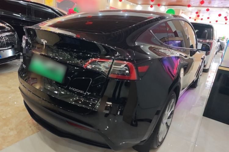 Used Tesla Model Y 2022 Revised Version Rear-Wheel Drive Rear Right 45 Deg