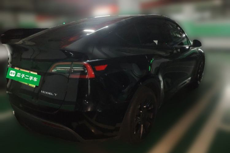 Used Tesla Model Y 2022 Revised Version Rear-Wheel Drive Rear Right 45 Deg