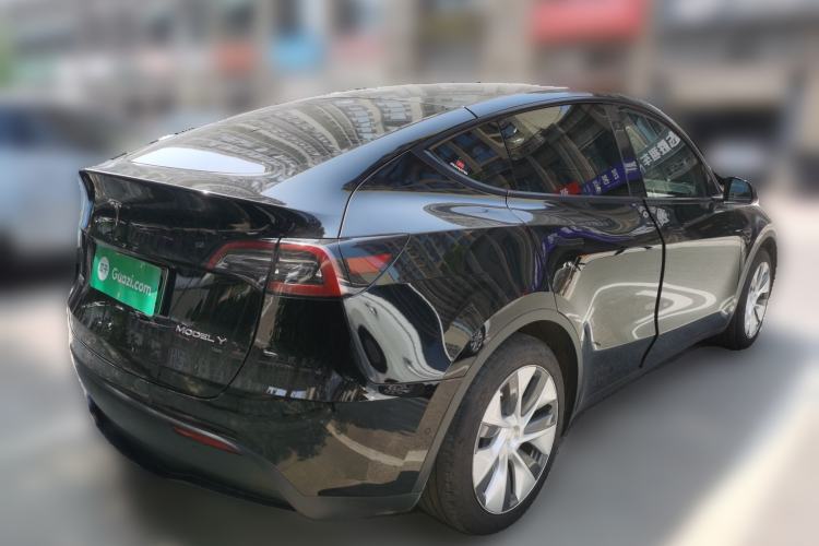 Used Tesla Model Y 2022 Revised Version Rear-Wheel Drive Rear Right 45 Deg