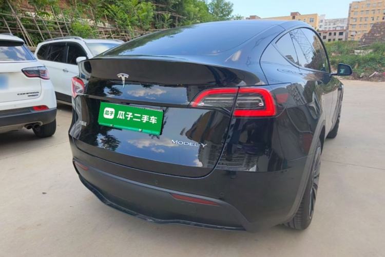 Used Tesla Model Y 2022 Revised Version Rear-Wheel Drive Rear Right 45 Deg