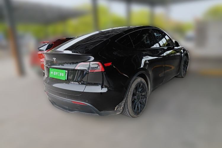 Used Tesla Model Y 2022 Rear-Wheel-Drive Version Rear Right 45 Deg