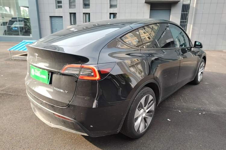 Used Tesla Model Y 2022 Revised Version Rear-Wheel Drive Rear Right 45 Deg