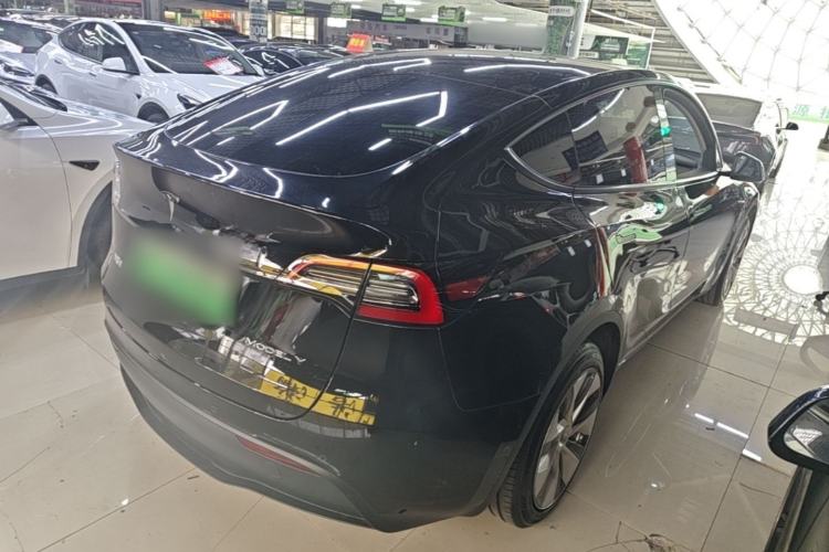 Used Tesla Model Y 2022 Revised Version Long-Range All-Wheel Drive Rear Right 45 Deg