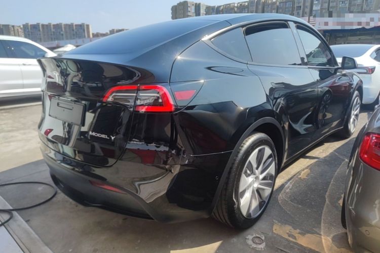 Used Tesla Model Y 2022 Revised Version Rear-Wheel Drive Rear Right 45 Deg