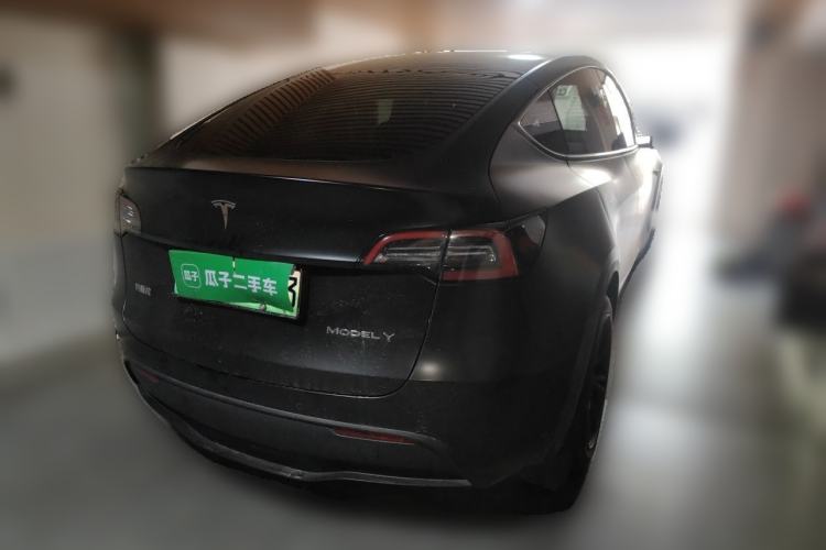 Used Tesla Model Y 2022 Revised Version Long-Range All-Wheel Drive Rear Right 45 Deg