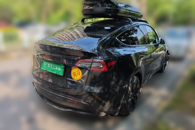 Used Tesla Model Y 2022 Revised Version Rear-Wheel Drive Rear Right 45 Deg