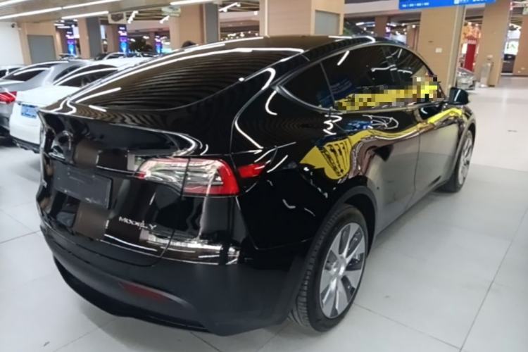 Used Tesla Model Y 2022 Revised Version Rear-Wheel Drive Rear Right 45 Deg