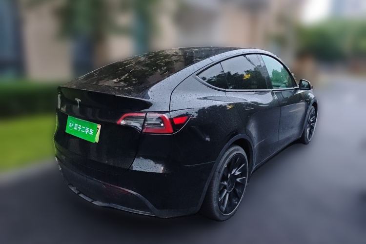 Used Tesla Model Y 2022 Revised Version Rear-Wheel Drive Rear Right 45 Deg