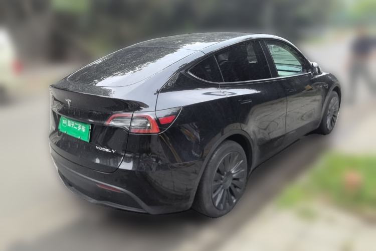 Used Tesla Model Y 2022 Revised Version Rear-Wheel Drive Rear Right 45 Deg
