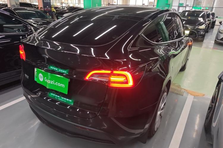 Used Tesla Model Y 2022 Revised Version Long-Range All-Wheel Drive Rear Right 45 Deg