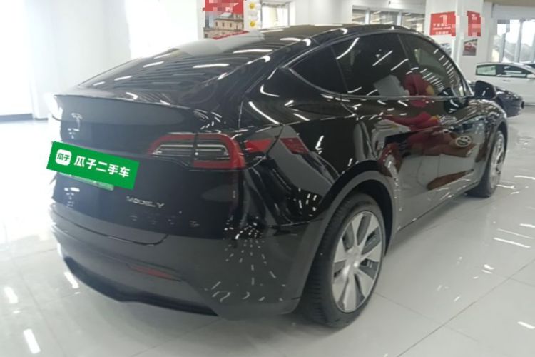 Used Tesla Model Y 2022 Revised Version Rear-Wheel Drive Rear Right 45 Deg