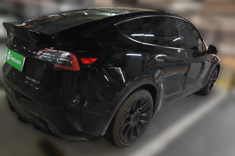 Used Tesla Model Y 2022 Revised Version Rear-Wheel Drive Rear Right 45 Deg