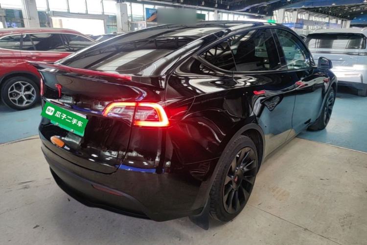 Used Tesla Model Y 2022 Revised Version Rear-Wheel Drive Rear Right 45 Deg