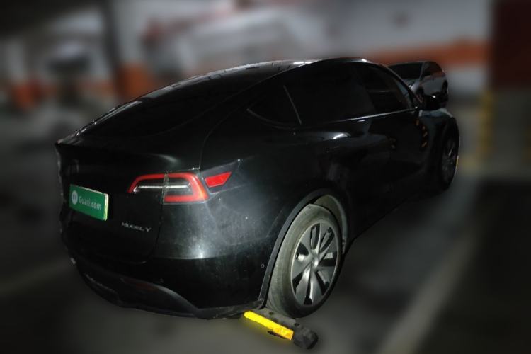 Used Tesla Model Y 2022 Revised Version Long-Range All-Wheel Drive Rear Right 45 Deg