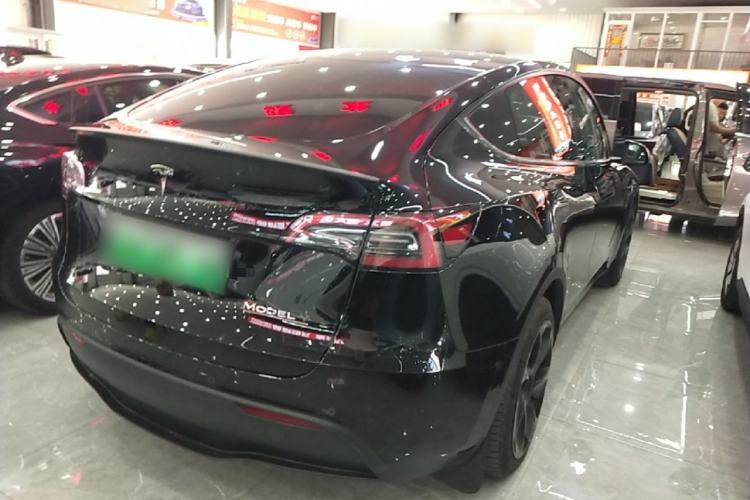 Used Tesla Model Y 2022 Revised Version Rear-Wheel Drive Rear Right 45 Deg