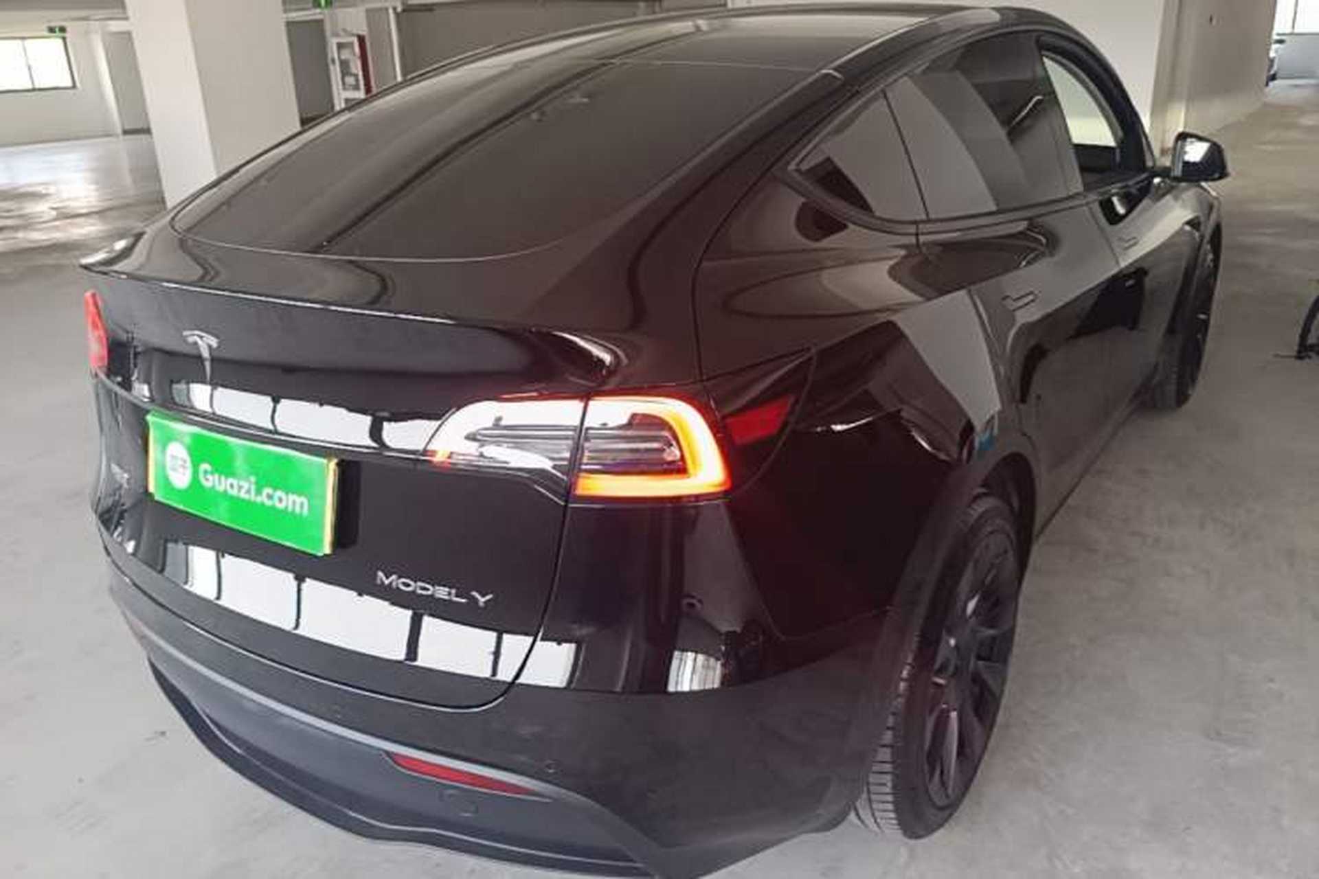 Used Tesla Model Y 2022 Long-Range All-Wheel-Drive Version Rear Right 45 Deg