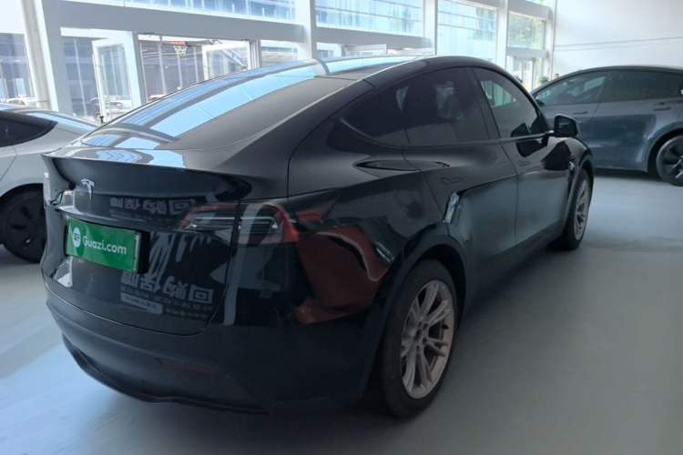 Used Tesla Model Y 2022 Revised Version Rear-Wheel Drive Rear Right 45 Deg