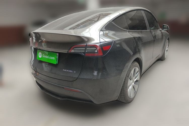 Used Tesla Model Y 2022 Revised Version Rear-Wheel Drive Rear Right 45 Deg