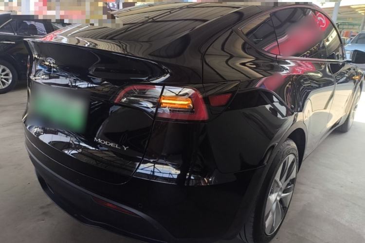 Used Tesla Model Y 2022 Revised Version Rear-Wheel Drive Rear Right 45 Deg