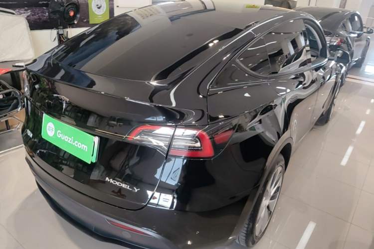 Used Tesla Model Y 2022 Revised Version Long-Range All-Wheel Drive Rear Right 45 Deg