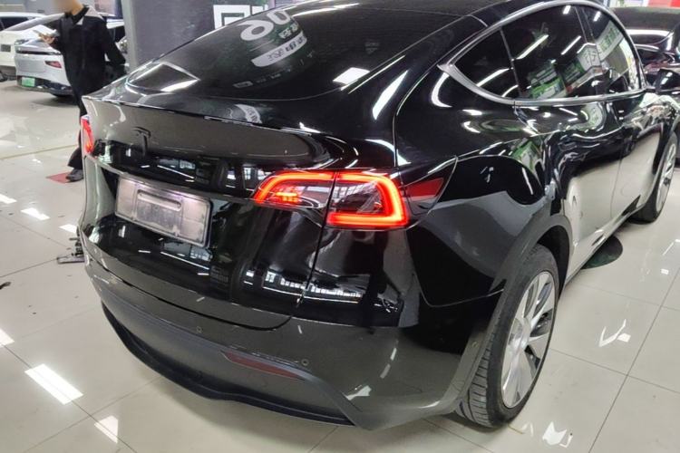 Used Tesla Model Y 2022 Revised Version Long-Range All-Wheel Drive Rear Right 45 Deg