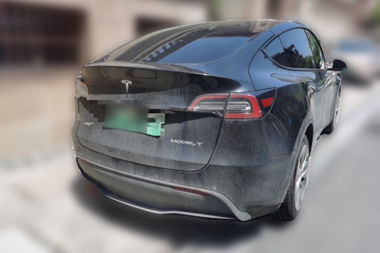 Used Tesla Model Y 2022 Revised Version Rear-Wheel Drive Rear Right 45 Deg