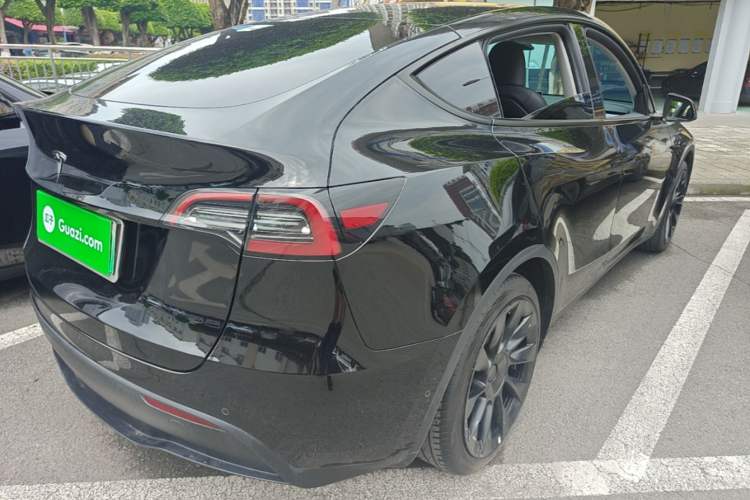 Used Tesla Model Y 2022 Revised Version Long-Range All-Wheel Drive Rear Right 45 Deg