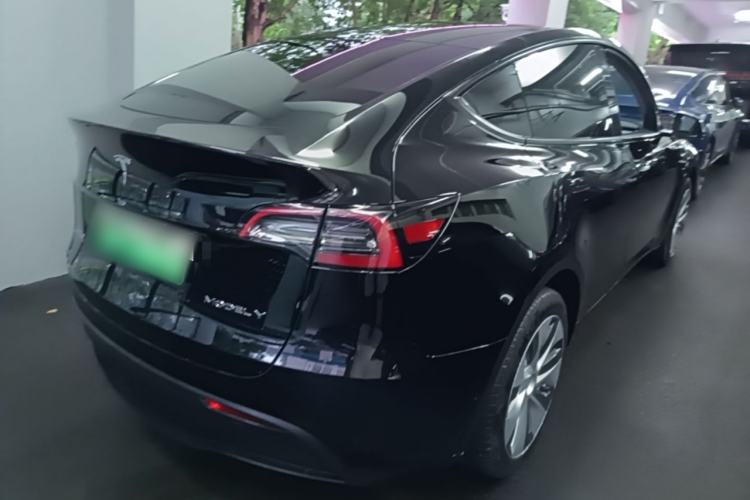 Used Tesla Model Y 2022 Revised Version Rear-Wheel Drive Rear Right 45 Deg