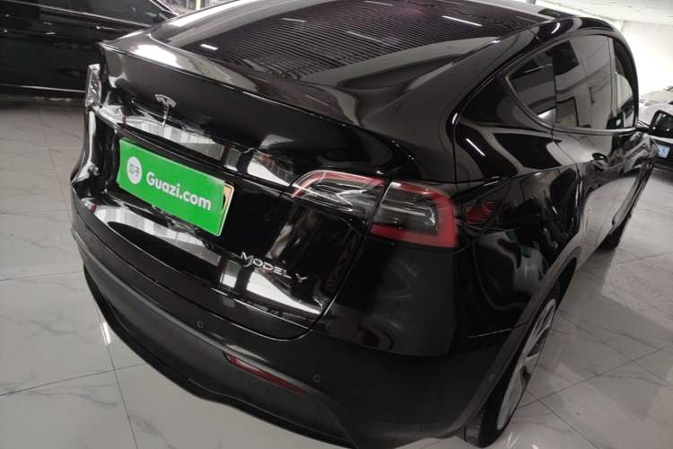 Used Tesla Model Y 2022 Revised Version Rear-Wheel Drive Rear Right 45 Deg