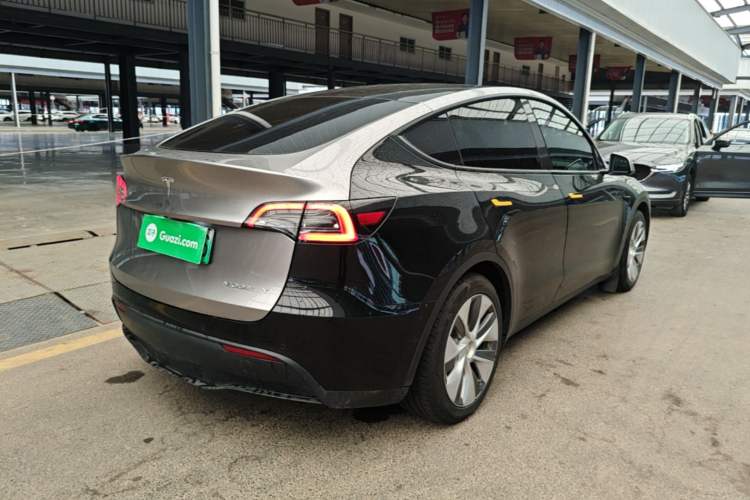 Used Tesla Model Y 2022 Revised Version Rear-Wheel Drive Rear Right 45 Deg