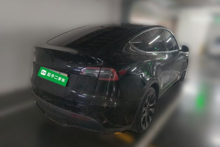 Used Tesla Model Y 2022 Revised Version Rear-Wheel Drive Rear Right 45 Deg