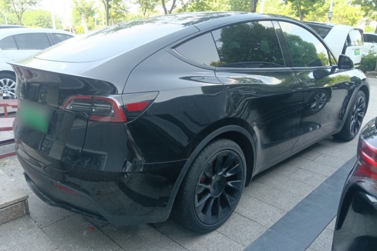 Used Tesla Model Y 2022 Revised Version Rear-Wheel Drive Rear Right 45 Deg