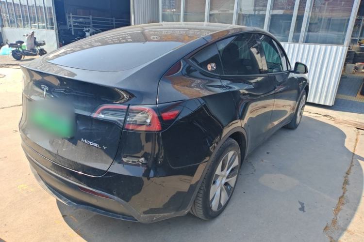 Used Tesla Model Y 2022 Revised Version Rear-Wheel Drive Rear Right 45 Deg