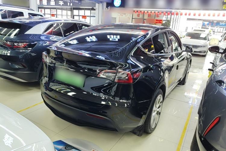 Used Tesla Model Y 2022 Revised Version Rear-Wheel Drive Rear Right 45 Deg