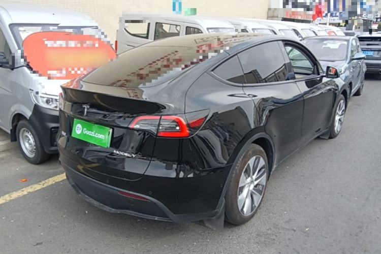 Used Tesla Model Y 2022 Revised Version Rear-Wheel Drive Rear Right 45 Deg