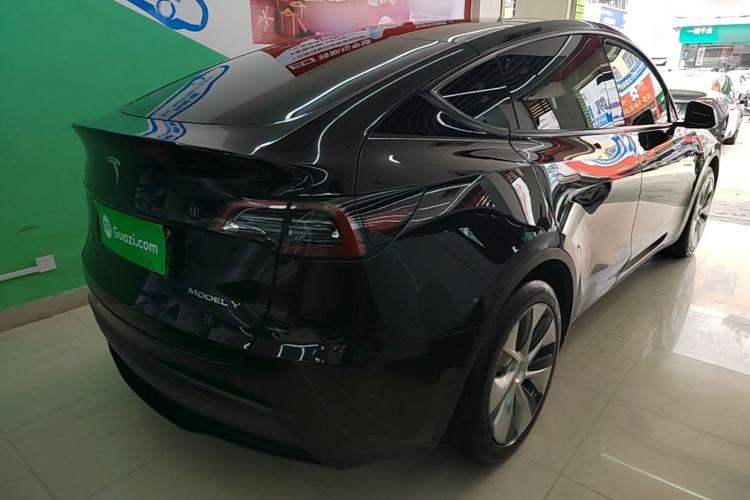 Used Tesla Model Y 2022 Revised Version Rear-Wheel Drive Rear Right 45 Deg