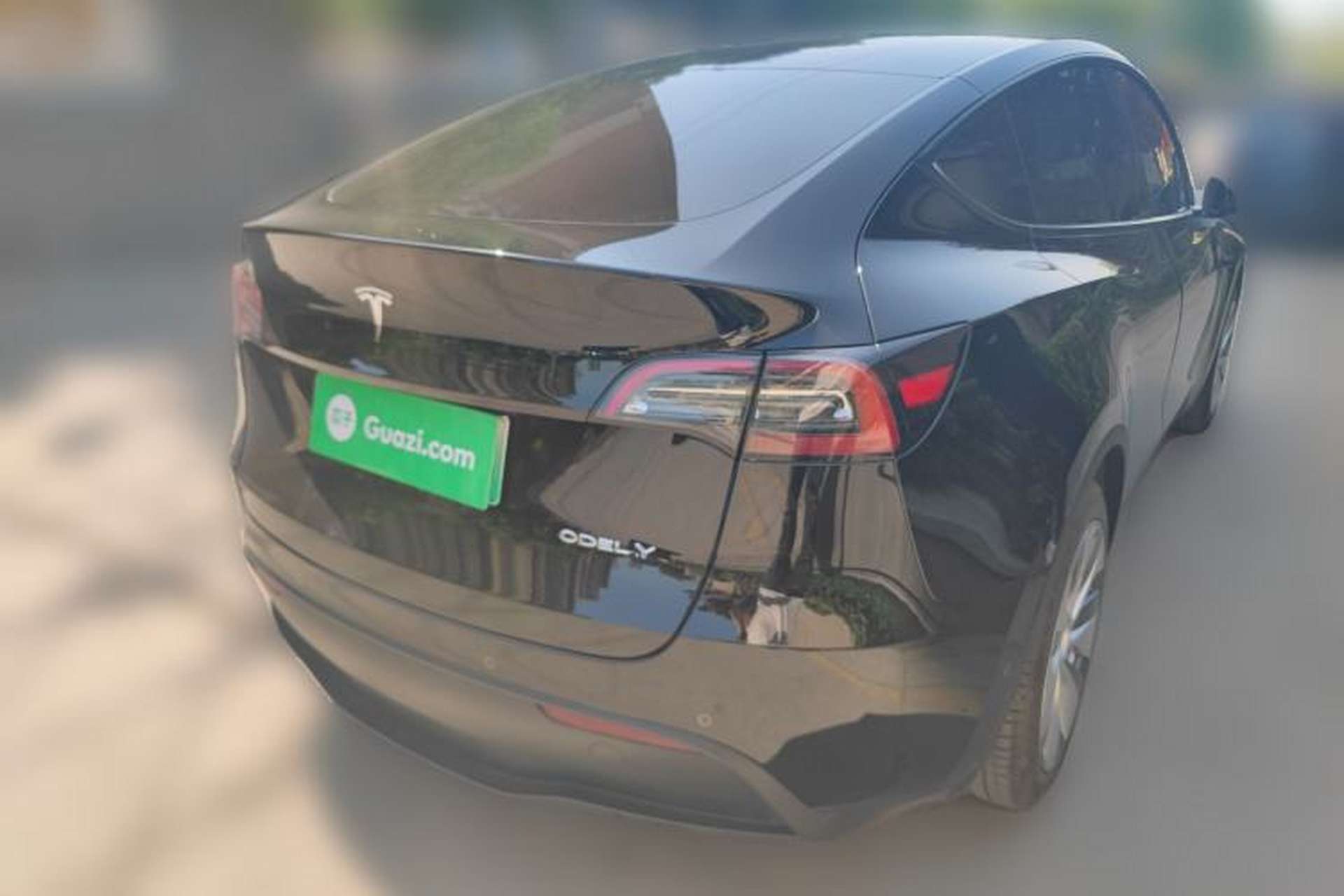 Used Tesla Model Y 2022 Revised Version Rear-Wheel Drive Rear Right 45 Deg