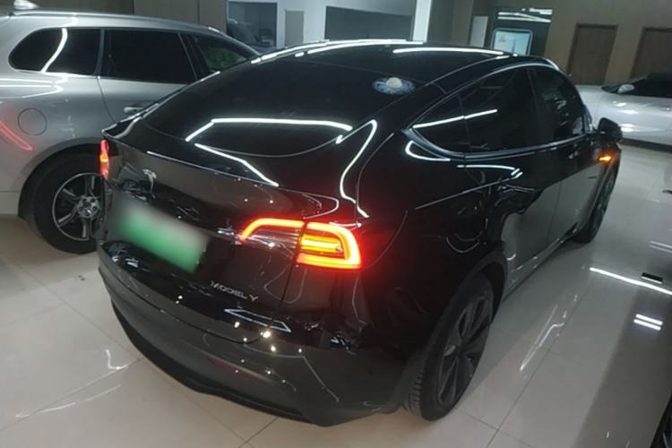 Used Tesla Model Y 2022 Revised Version Rear-Wheel Drive Rear Right 45 Deg