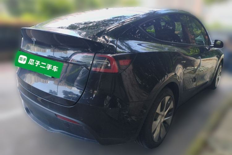 Used Tesla Model Y 2022 Long-Range All-Wheel-Drive Version Rear Right 45 Deg