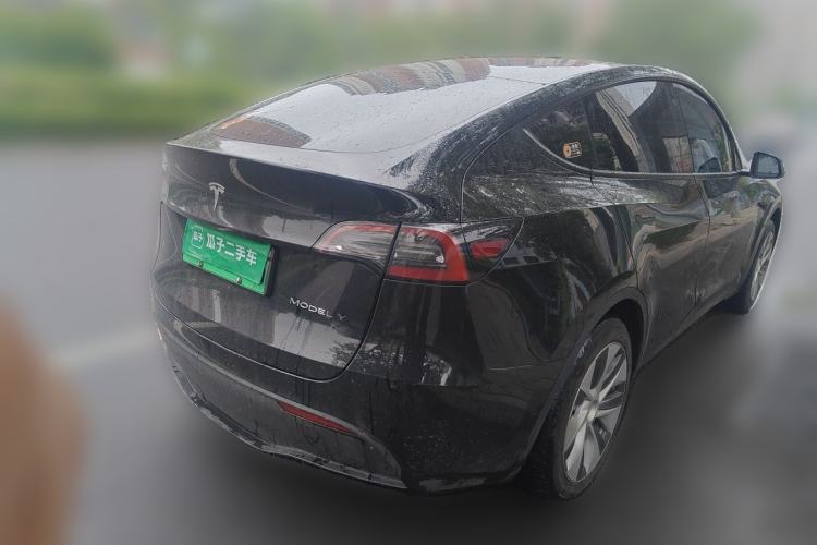 Used Tesla Model Y 2022 Revised Version Rear-Wheel Drive Rear Right 45 Deg