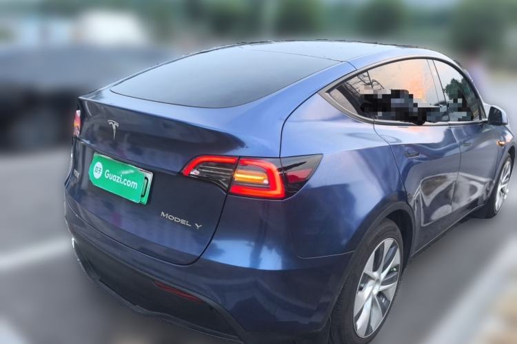Used Tesla Model Y 2022 Rear-Wheel-Drive Version Rear Right 45 Deg