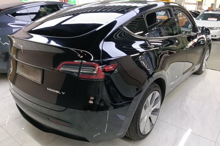 Used Tesla Model Y 2022 Revised Version Rear-Wheel Drive Rear Right 45 Deg