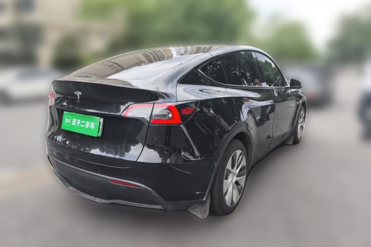 Used Tesla Model Y 2022 Revised Version Rear-Wheel Drive Rear Right 45 Deg