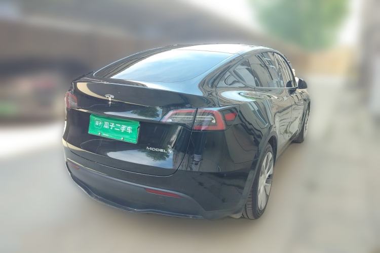 Used Tesla Model Y 2022 Rear-Wheel-Drive Version Rear Right 45 Deg