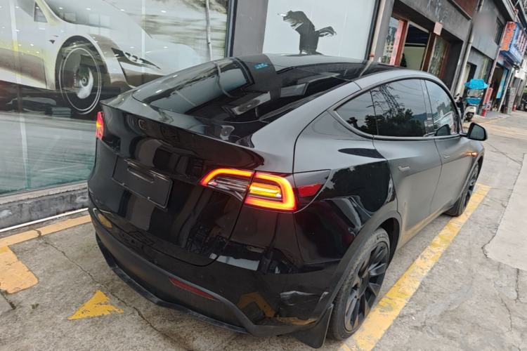 Used Tesla Model Y 2022 Revised Version Long-Range All-Wheel Drive Rear Right 45 Deg