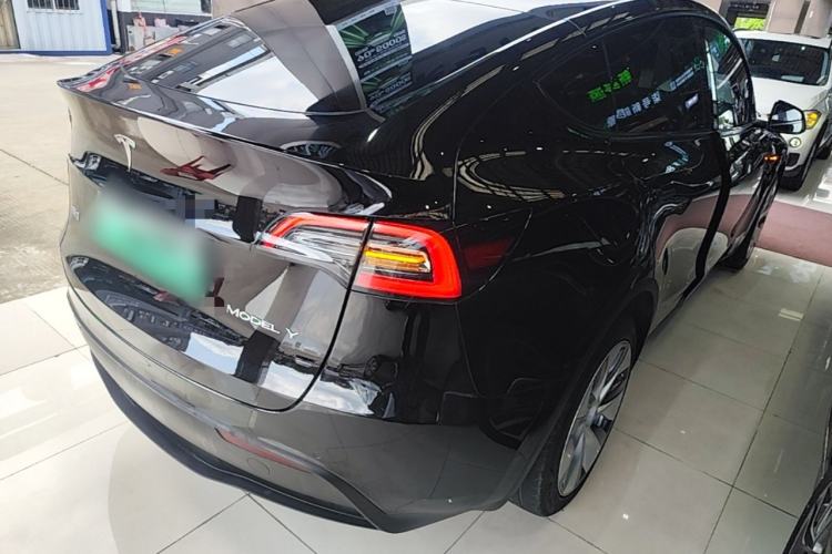 Used Tesla Model Y 2022 Revised Version Rear-Wheel Drive Rear Right 45 Deg
