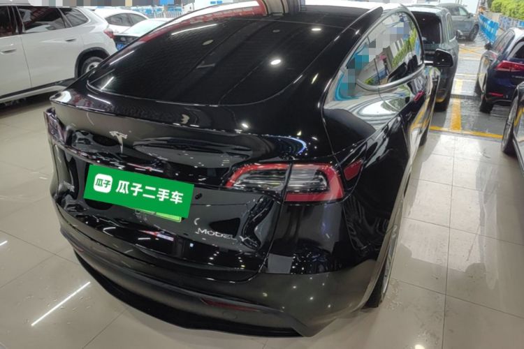 Used Tesla Model Y 2022 Revised Version Rear-Wheel Drive Rear Right 45 Deg
