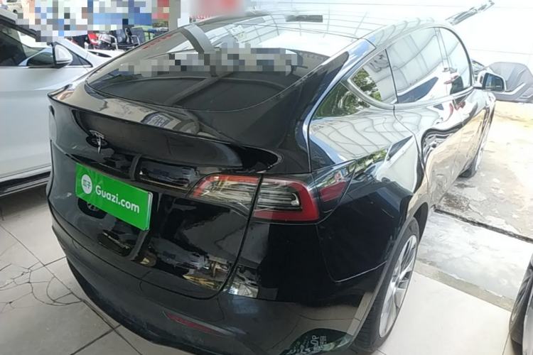 Used Tesla Model Y 2022 Revised Version Rear-Wheel Drive Rear Right 45 Deg